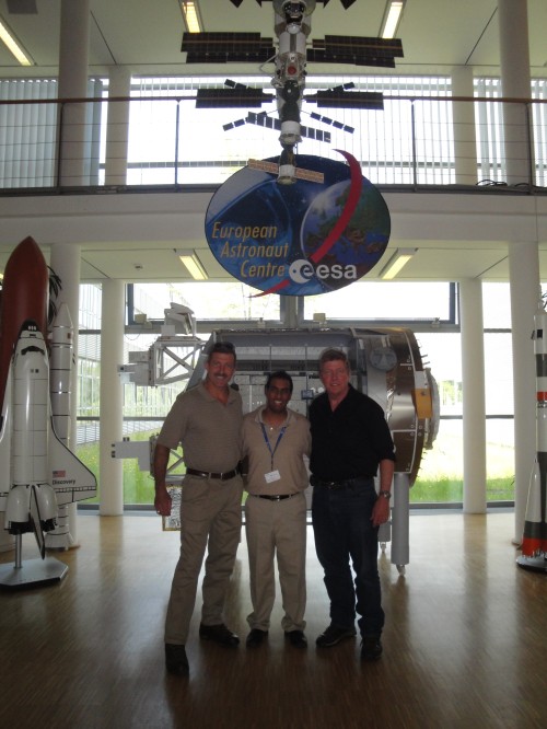 NASA Astronauts Burbank & Fossum - thanks fellas!